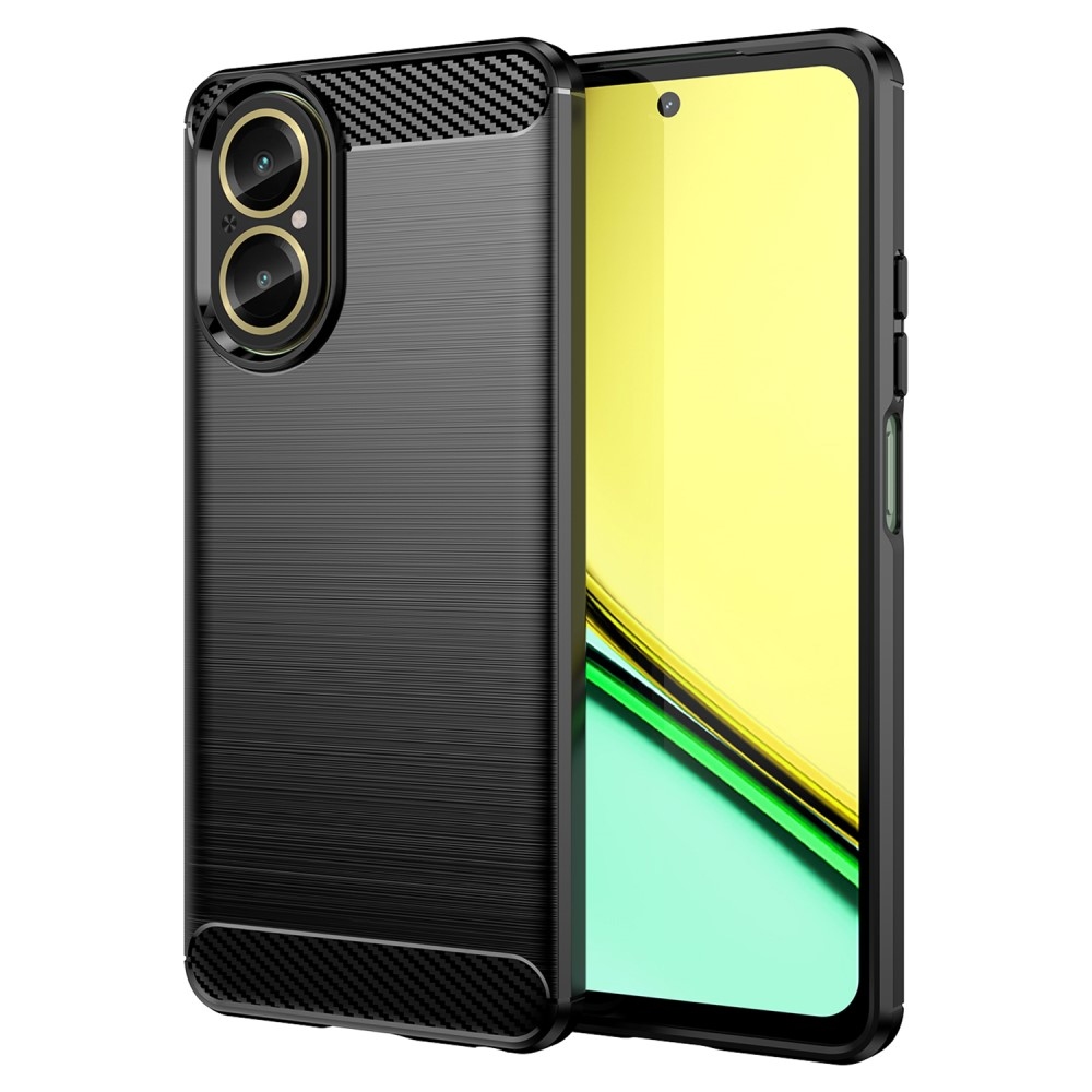 Szénálló zselés tok a Realme C67 készülékhez - fekete