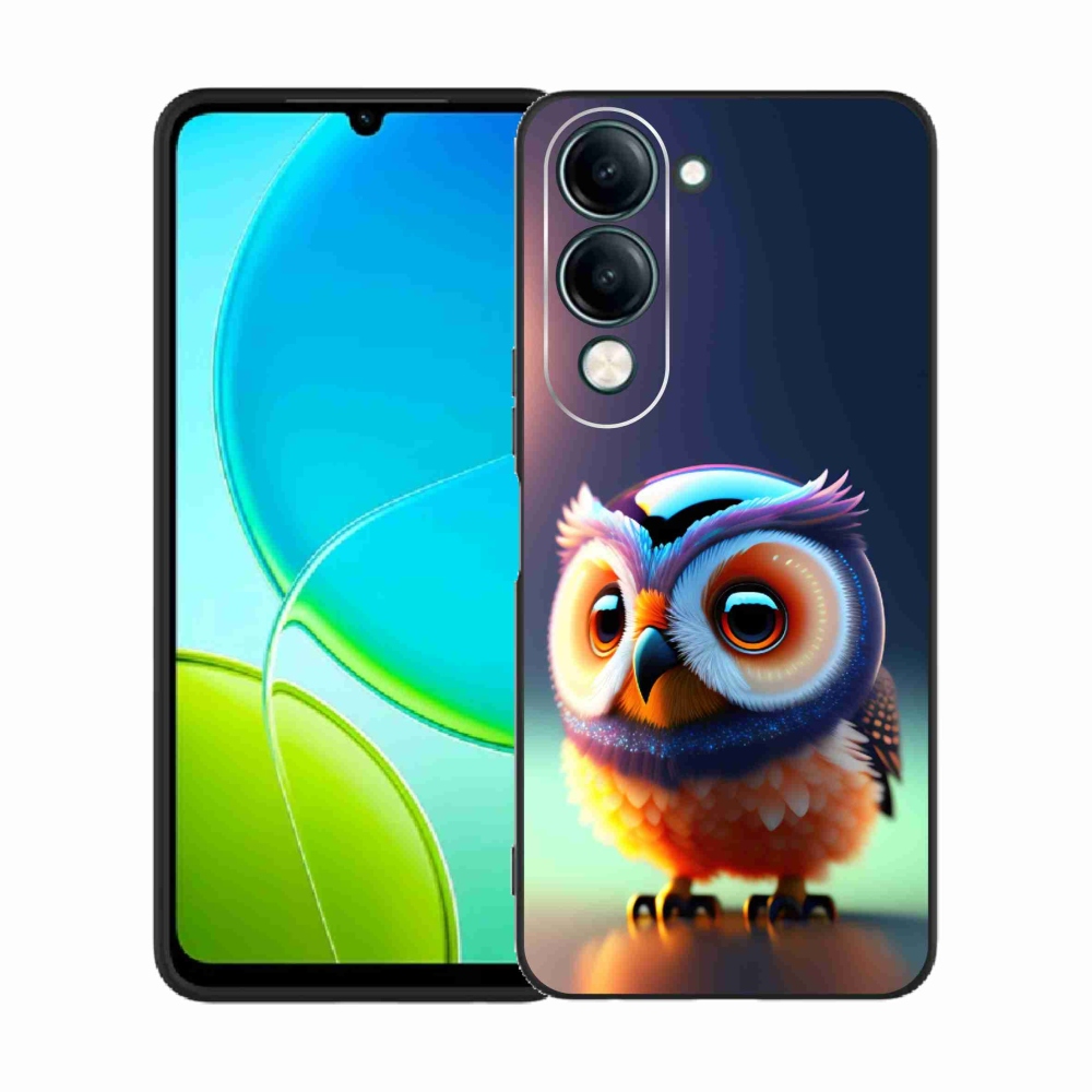 Zselés borítás mmCase a Vivo Y29s 5G-hez - bagoly