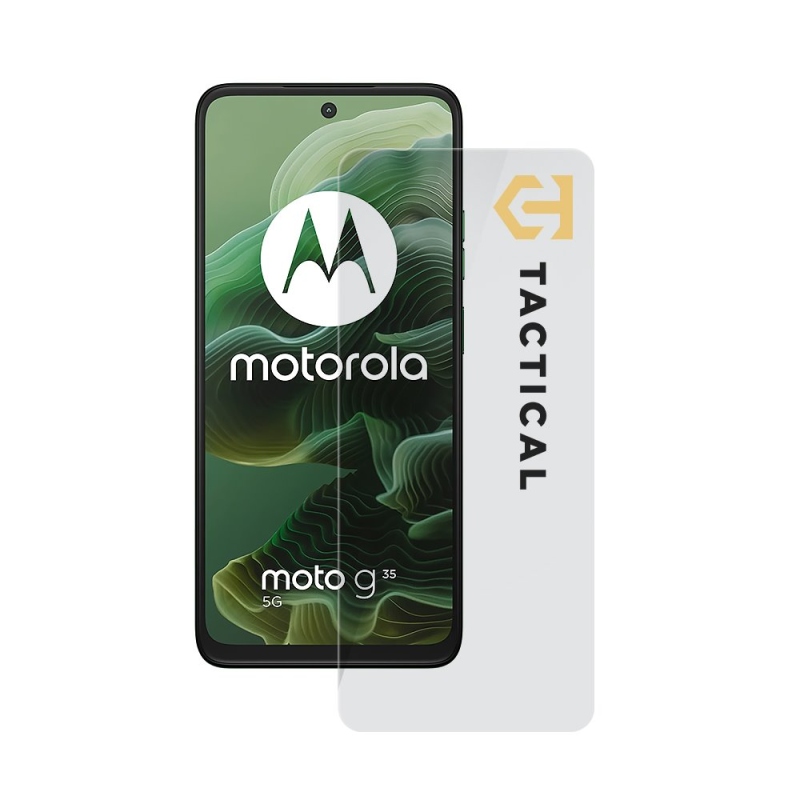 Taktikai üvegpajzs 2.5D üveg a Motorola G35-hez Tiszta