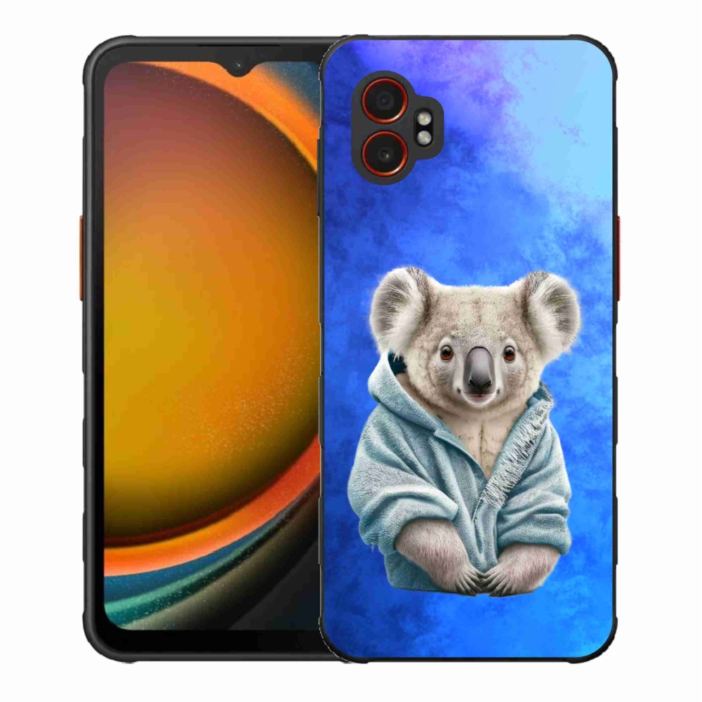 Gél borítás mmCase Samsung Galaxy Xcover 7 Pro készülékhez - koala pulóverben