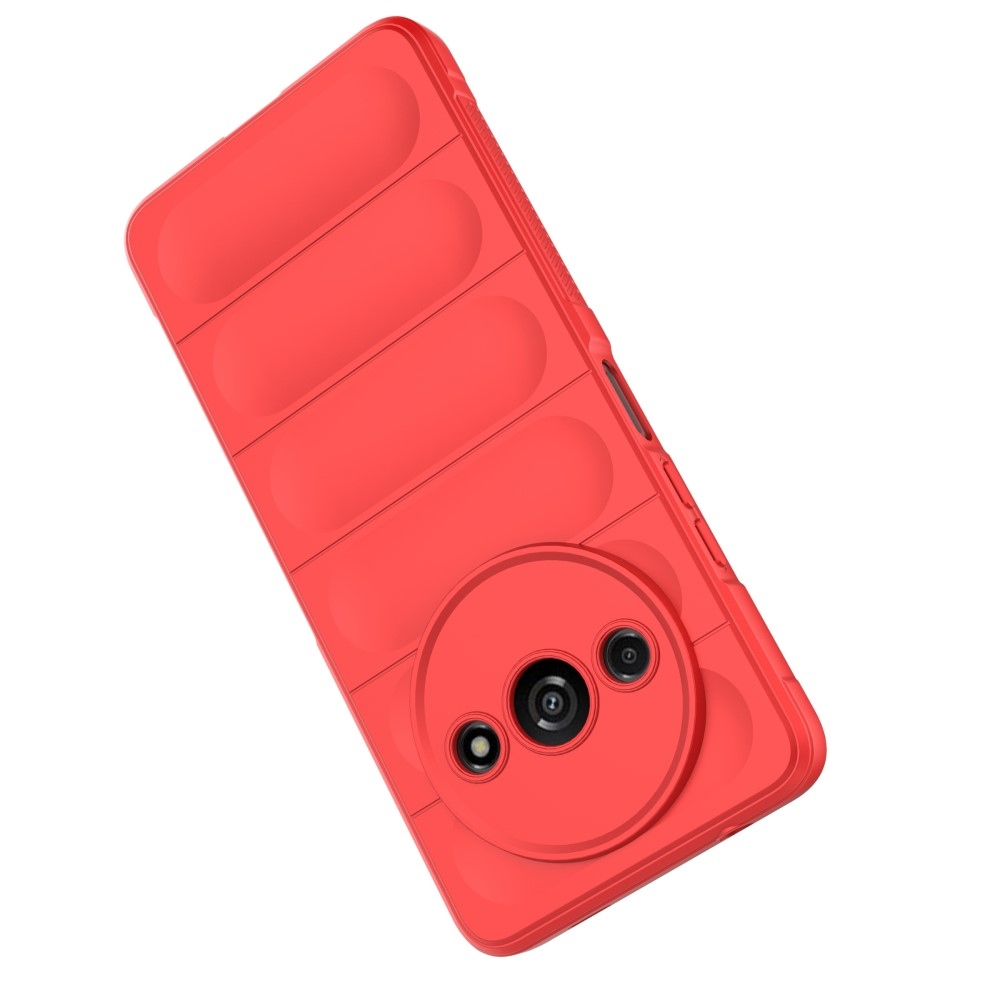 Rugg tartós zselés tok Xiaomi Redmi A3-hoz - piros