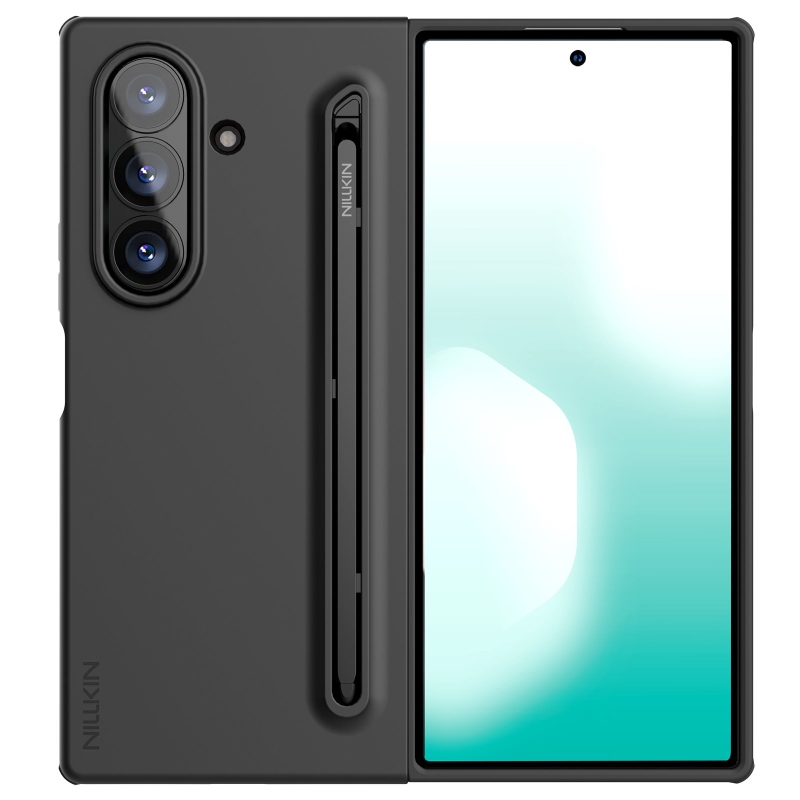 Nillkin Flex Pure Pure Fold Pen Slot Cover for Samsung Galaxy Z Fold 7 fekete