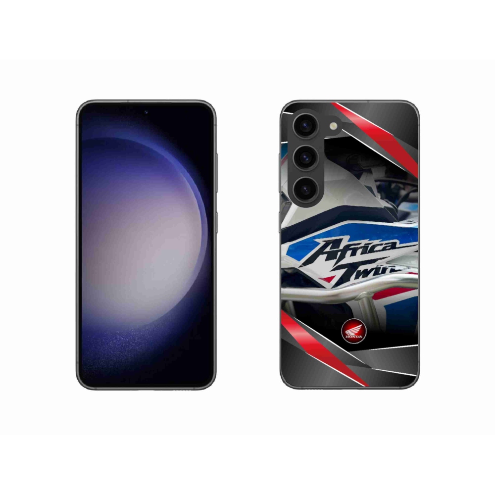 Gél borítás mmCase Samsung Galaxy S23 5G - motoros honda