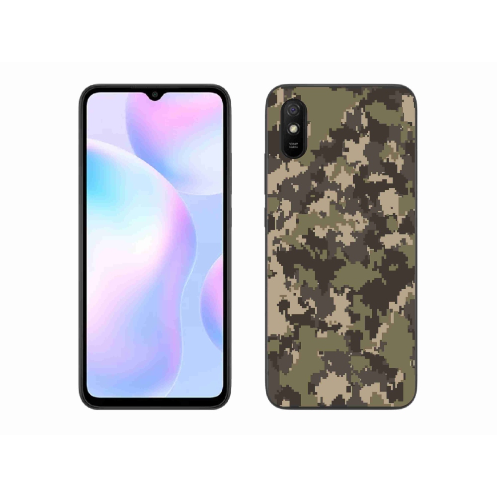 Gél borítás mmCase a Xiaomi Redmi 9A számára - terepszínű minta 12