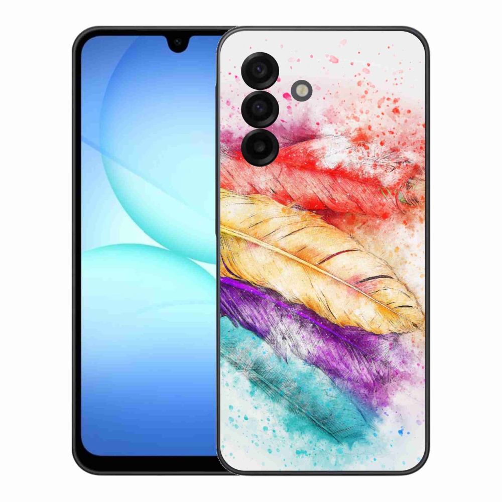 Zselés borítás mmCase Samsung Galaxy A17 5G - színes tollakhoz
