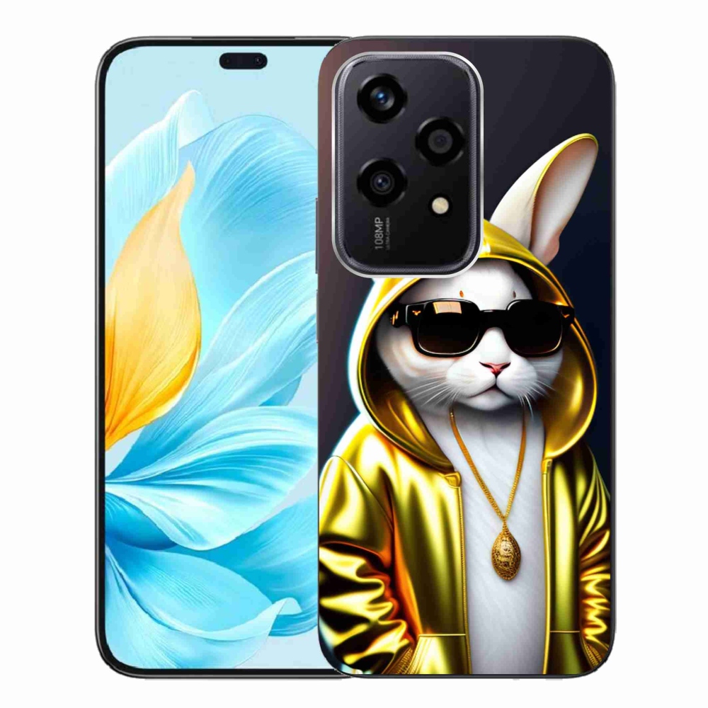 Zselés borítás mmCase a Honor 200 Lite 5G számára - cat boss