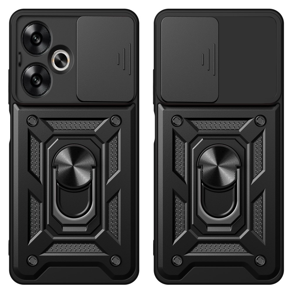 Tartós csúszásbiztos borítás Xiaomi Redmi 13C 5G - fekete