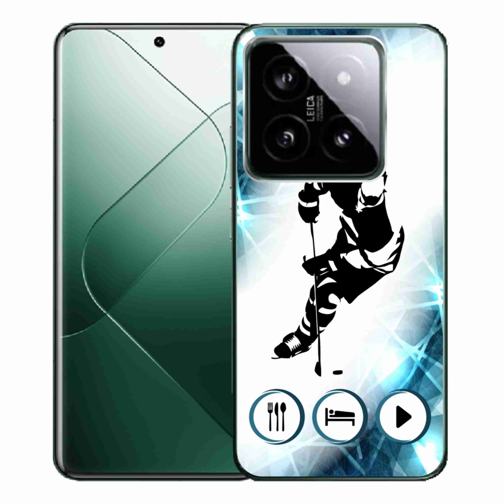 Gél borítás mmCase a Xiaomi 14 Pro-hoz - hoki 1