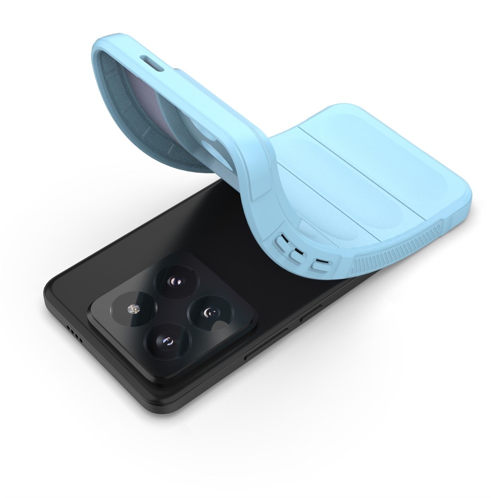 Rugg tartós zselés tok Xiaomi 14 Pro - világoskék színben