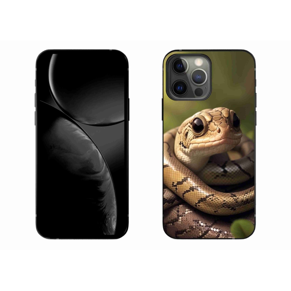 Zselés borítás mmCase iPhone 13 Pro Max készülékhez - kígyó 1
