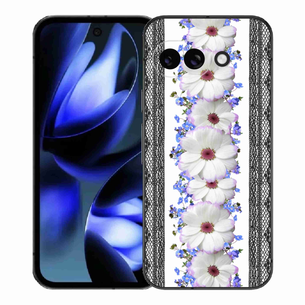 Gél borítás mmCase a Google Pixel 9a - virágok 8