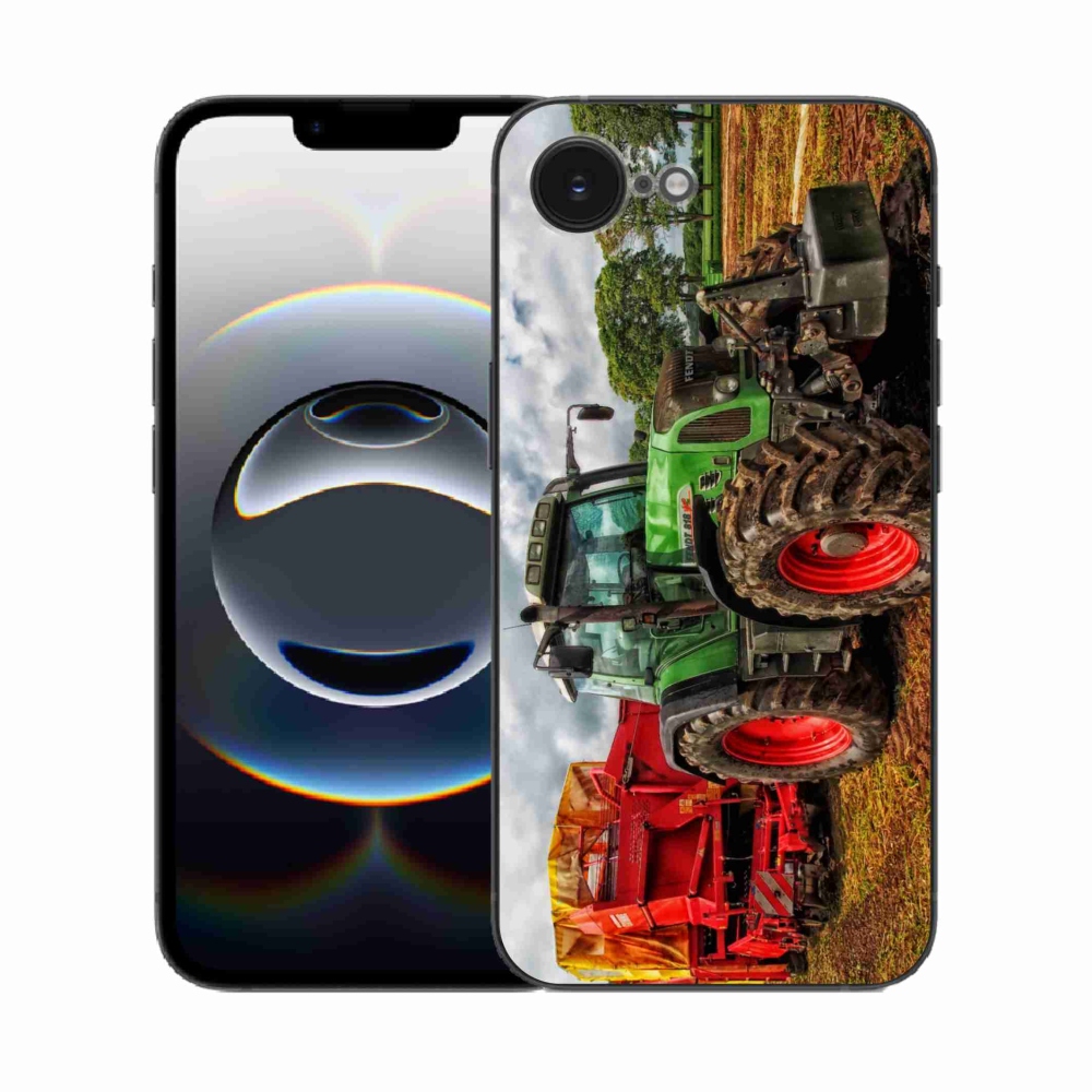 Zselés borítás mmCase iPhone 16e készülékhez - traktor 4