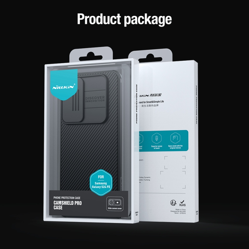 Nillkin CamShield PRO hátlap Samsung Galaxy S24 FE fekete