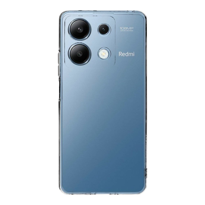 Taktikai TPU borítás a Xiaomi Redmi Note 13 5G számára Átlátszó