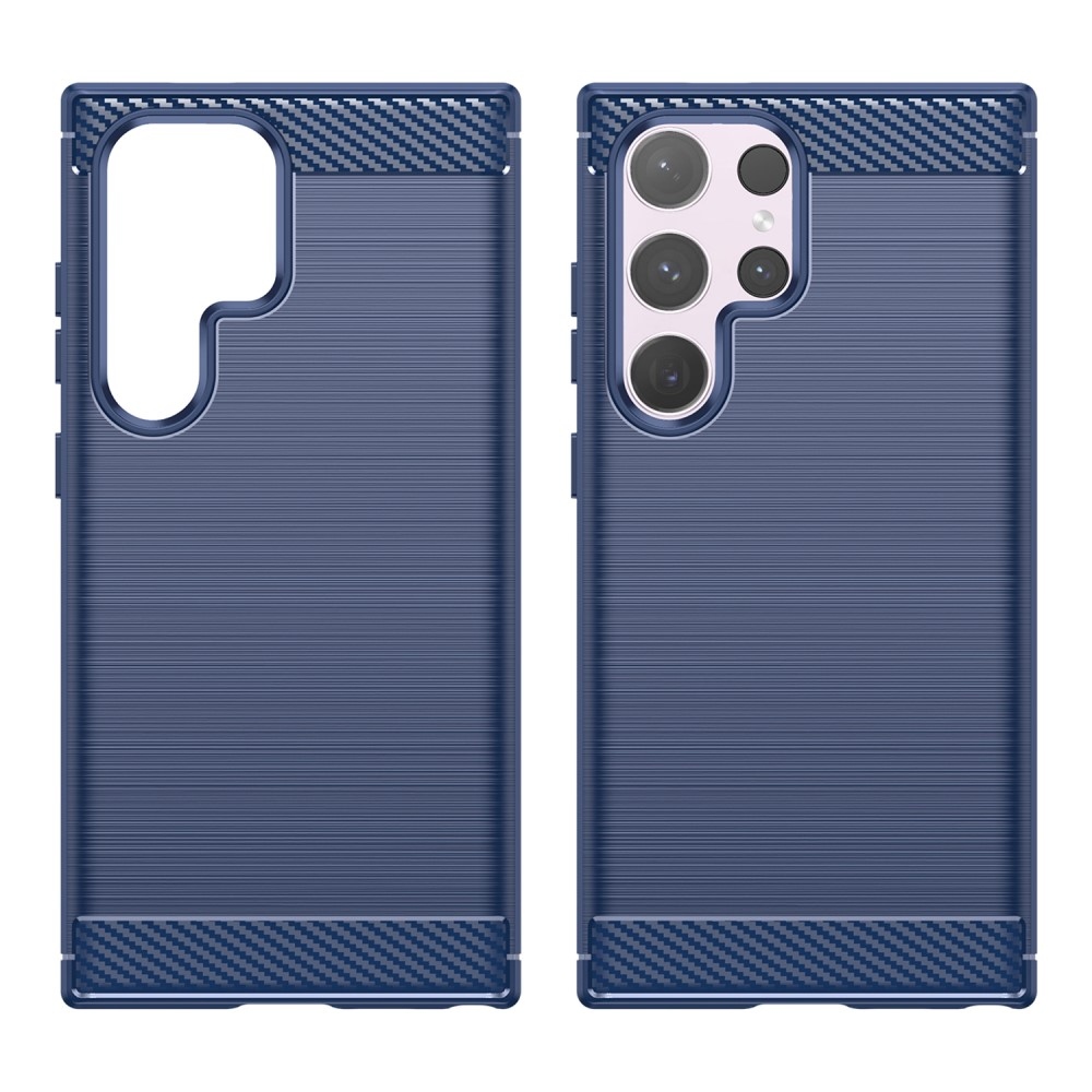 Szénálló zselés tok Samsung Galaxy S24 Ultra készülékhez - kék