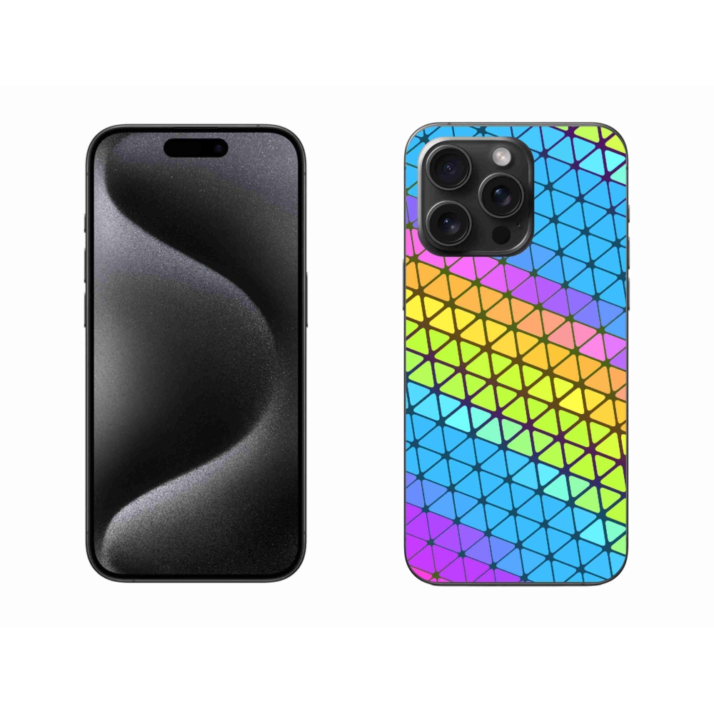 Gél borítás mmCase iPhone 15 Pro Max készülékhez - absztrakt motívum 16