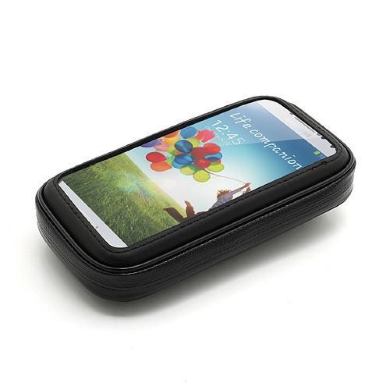 Vízálló kerékpártáska 14 x 7,5 cm méretű mobiltelefonokhoz