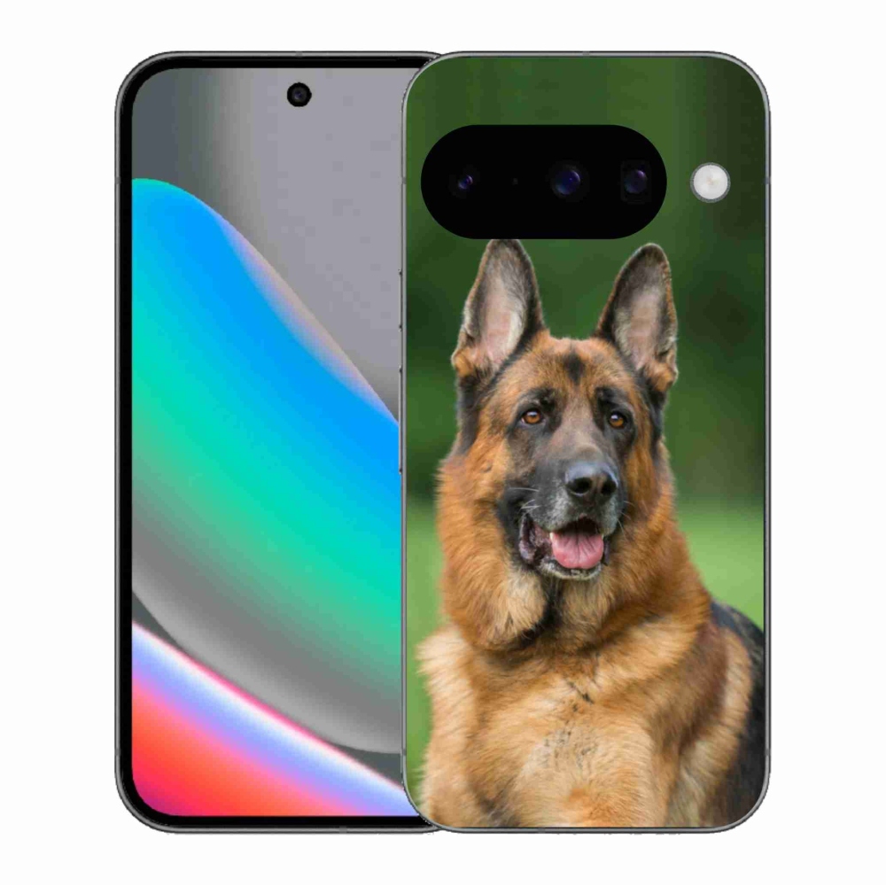 Zselés borítás mmCase a Google Pixel 10 számára - Német juhászkutya