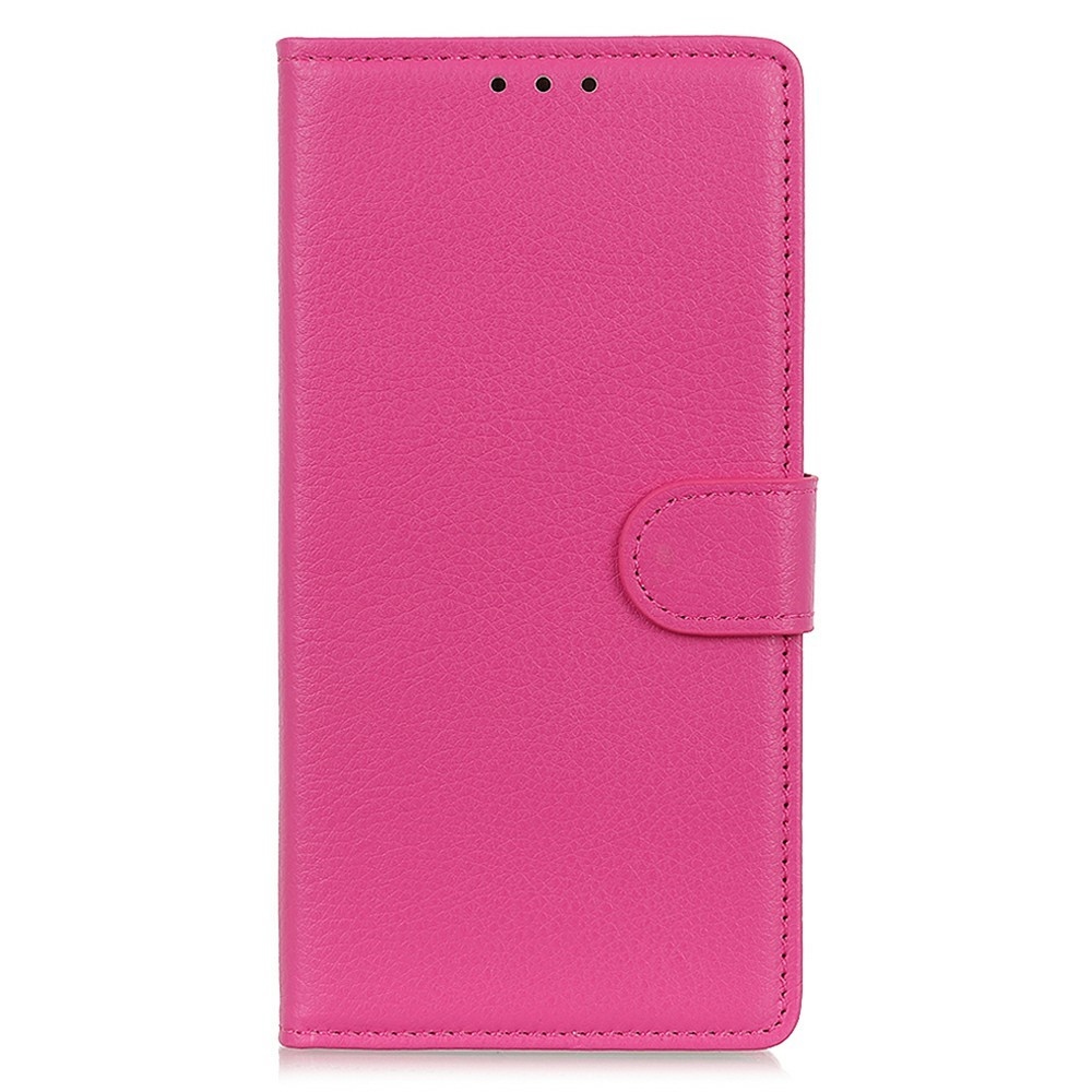 Litchie könyv tok Xiaomi Redmi 15C 4G/5G (173mm) - rózsaszínű
