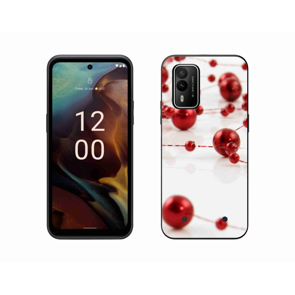 Zselés borítás mmCase a Nokia XR21 készülékhez - karácsonyi lánc