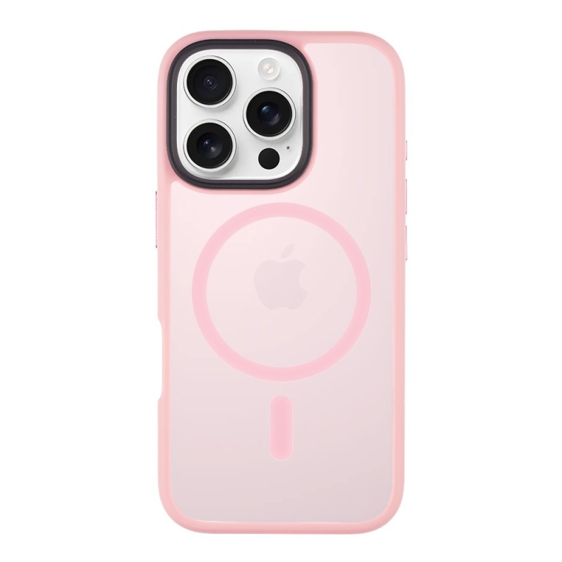 Taktikai MagForce Hyperstealth borító iPhone 16 Pro rózsaszín párduchoz
