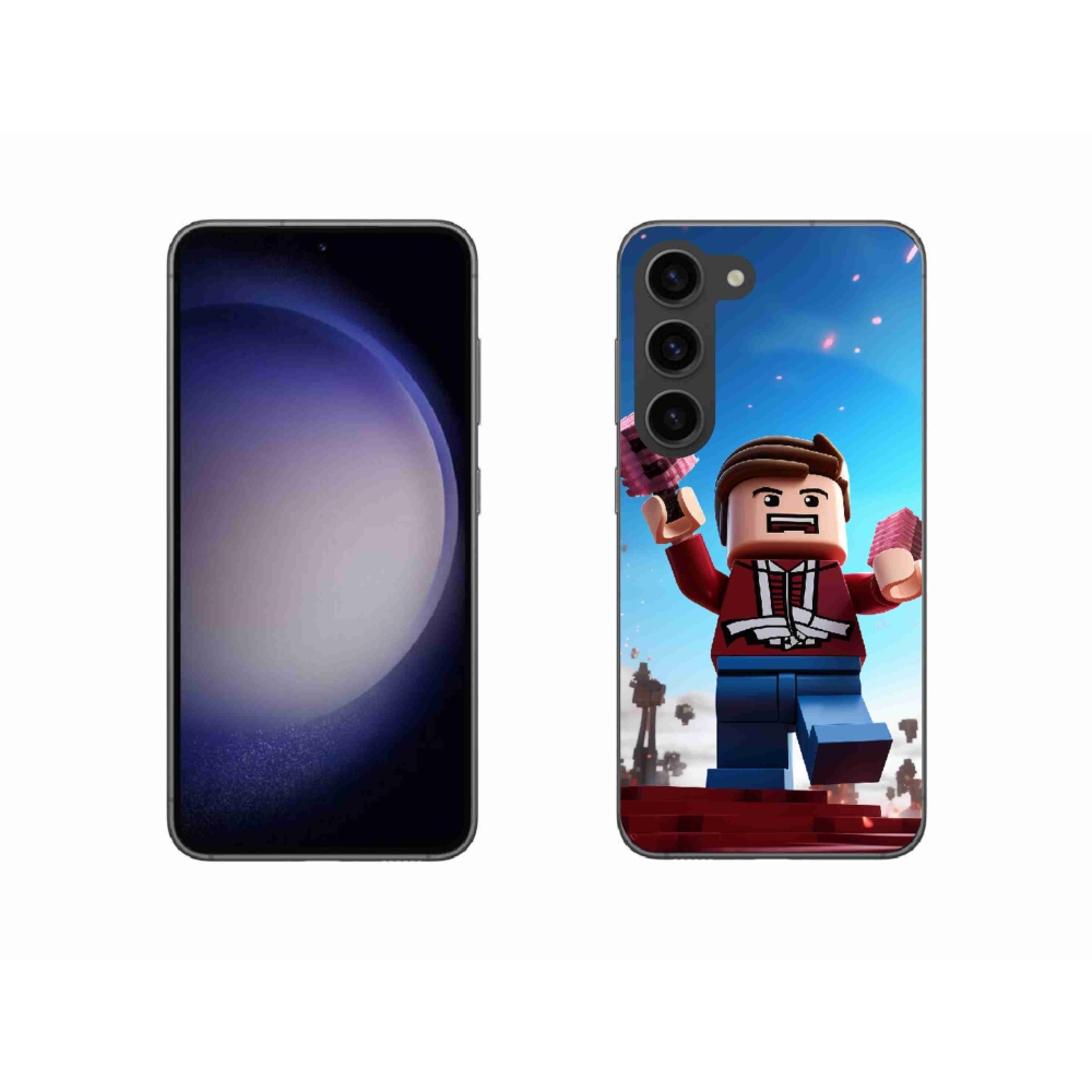 Gél védőburkolat mmCase Samsung Galaxy S23 5G - roblox 2