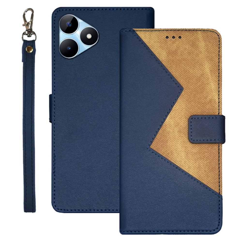 IDEWEI könyvtáska Realme Note 50 készülékhez - kék