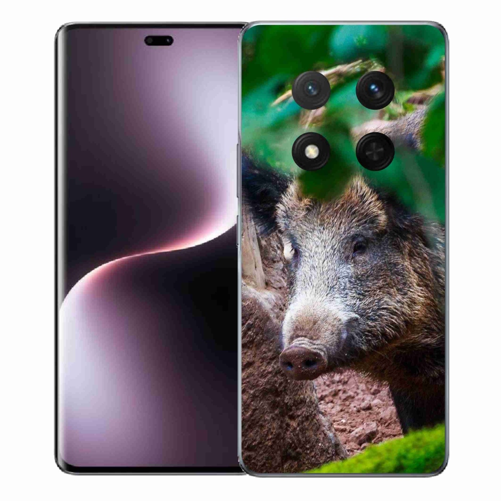 Gél borítás mmCase a Honor Magic 7 Lite 5G számára - vaddisznó