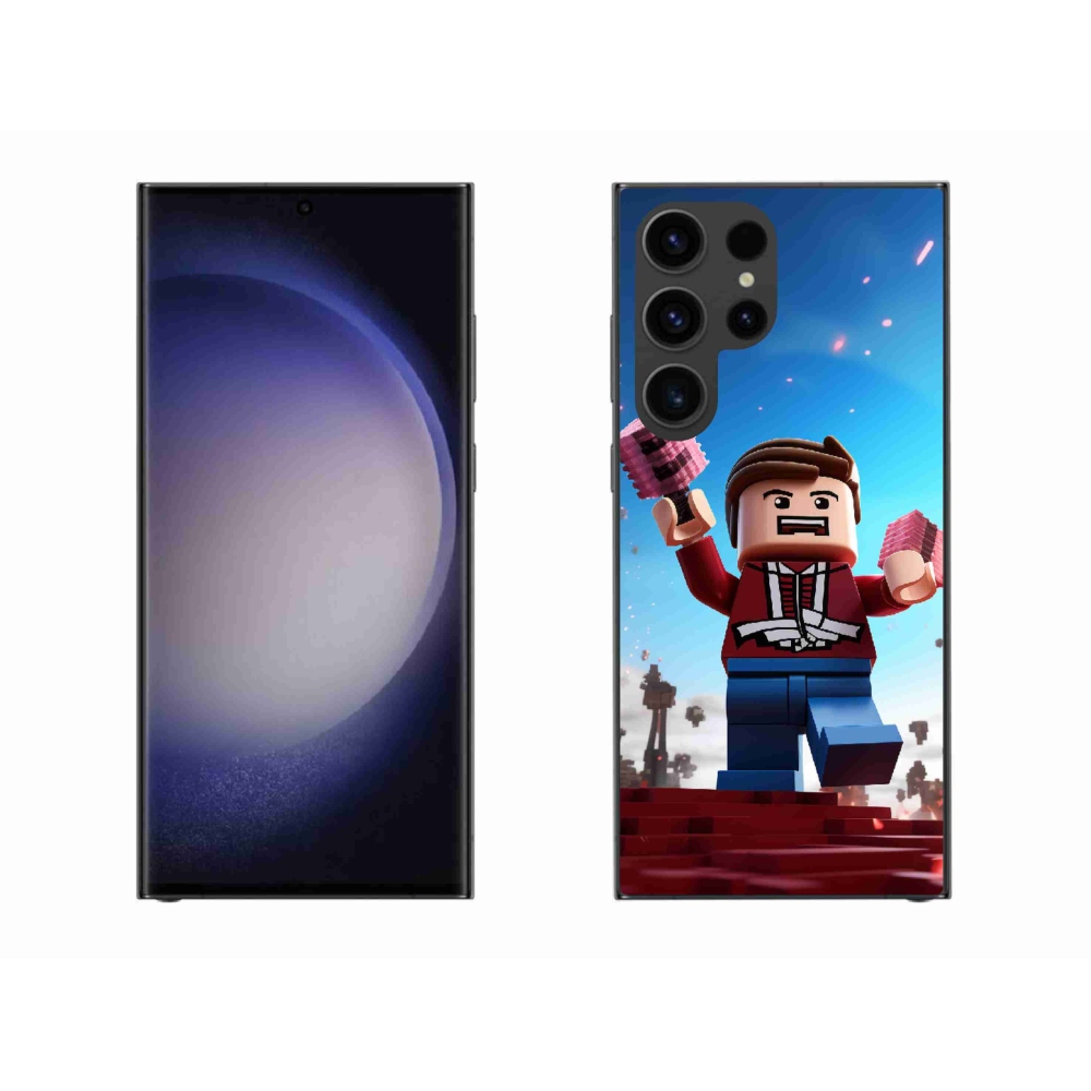 Zselés borítás mmCase Samsung Galaxy S23 Ultra 5G - roblox 2