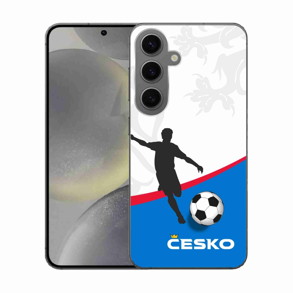 Gél borítás mmCase Samsung Galaxy S24 - futball Csehország 1