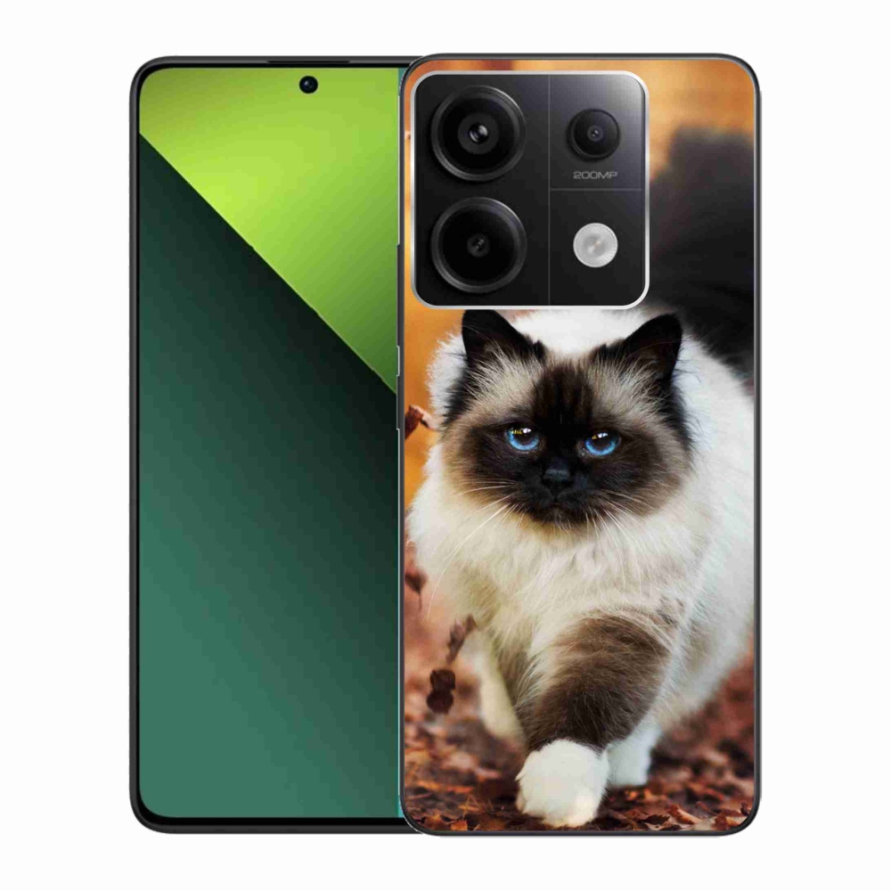 Gél tok mmCase a Xiaomi Redmi Note 13 Pro 5G/Poco X6 5G számára - macska