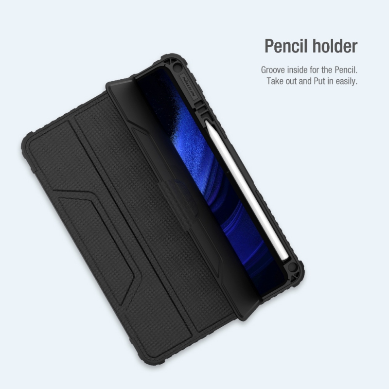 Nillkin Bumper PRO védőállvány tok Xiaomi Pad 6/Pad 6 Pro fekete színhez