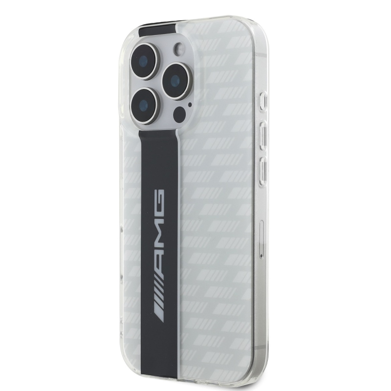 AMG Carbon mintás hátlap iPhone 16 Pro Max fehérhez