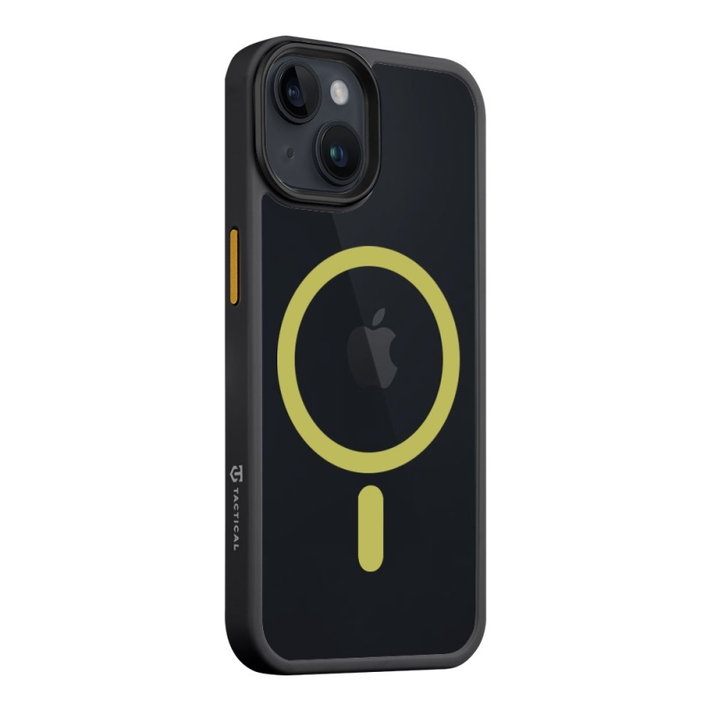 Taktikai MagForce Hyperstealth 2.0 borító iPhone 14 fekete/sárga színű készülékhez