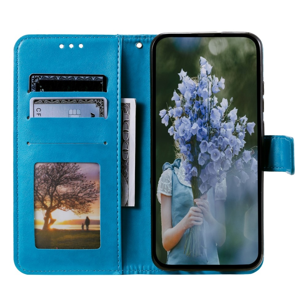 Mandala könyv tok a Samsung Galaxy A06 4G készülékhez - kék