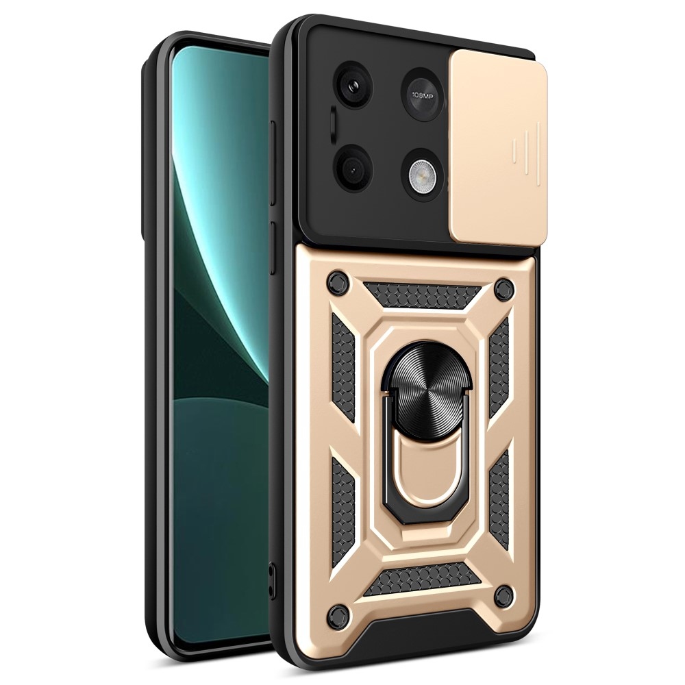 Csúszásálló borítás a Xiaomi Redmi Note 13 5G készülékhez - arany színben