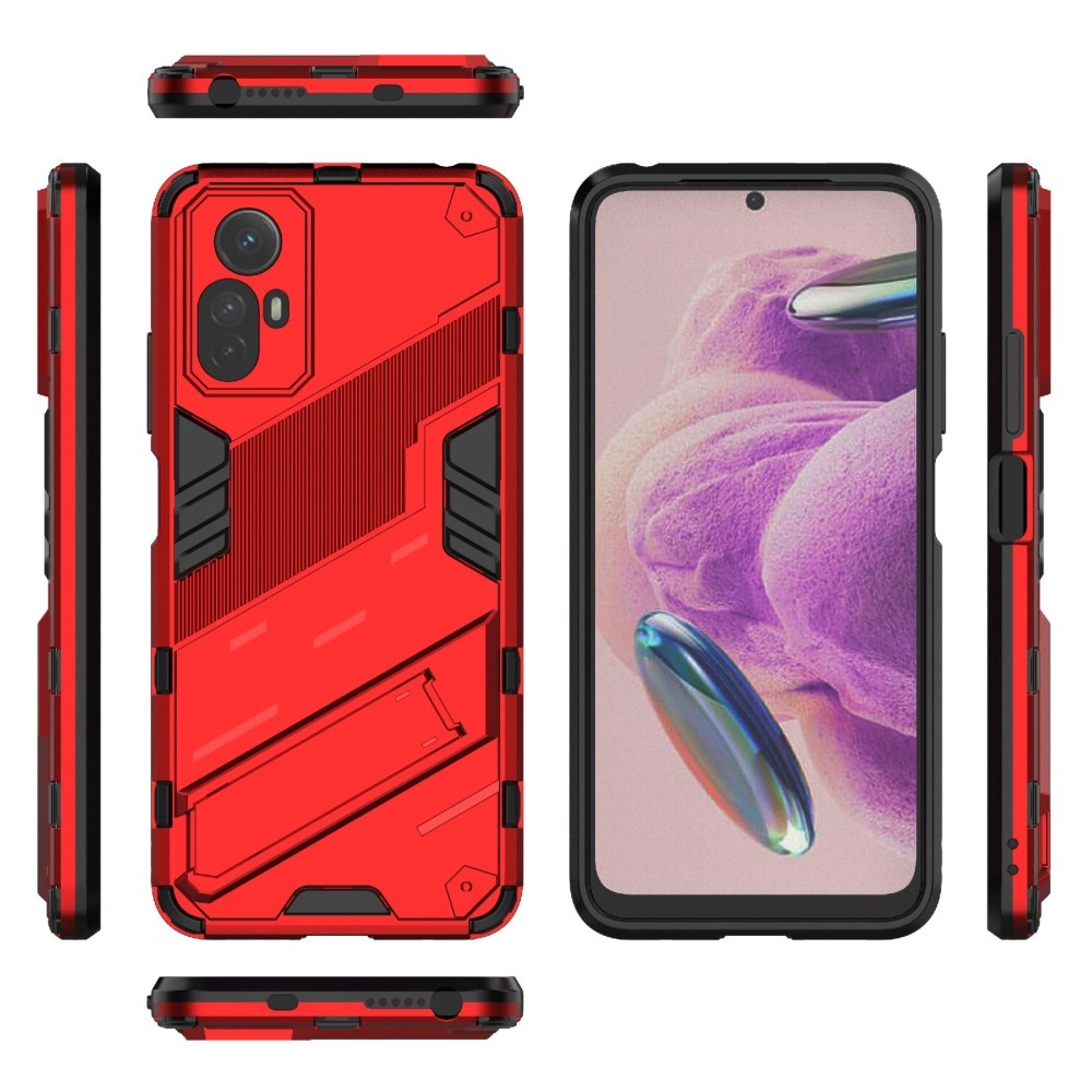 Tartós borítás Xiaomi Redmi Note 12S készülékhez - piros