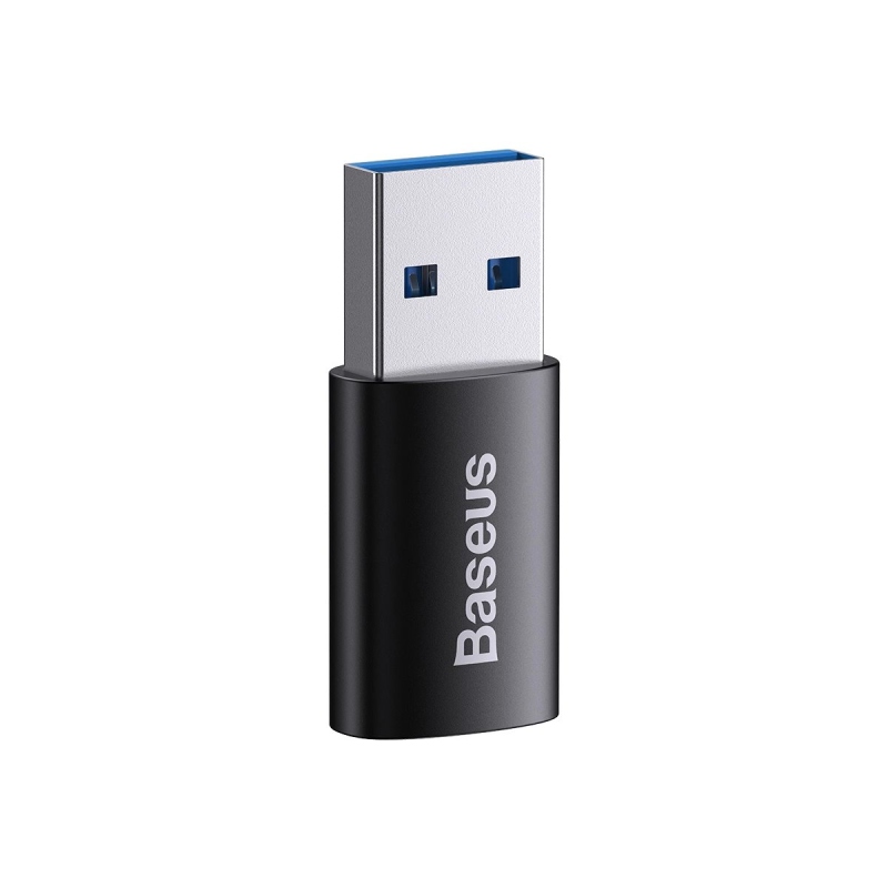 Baseus Ingenuity Mini OTG adapter USB-C USB-A-ra Fekete