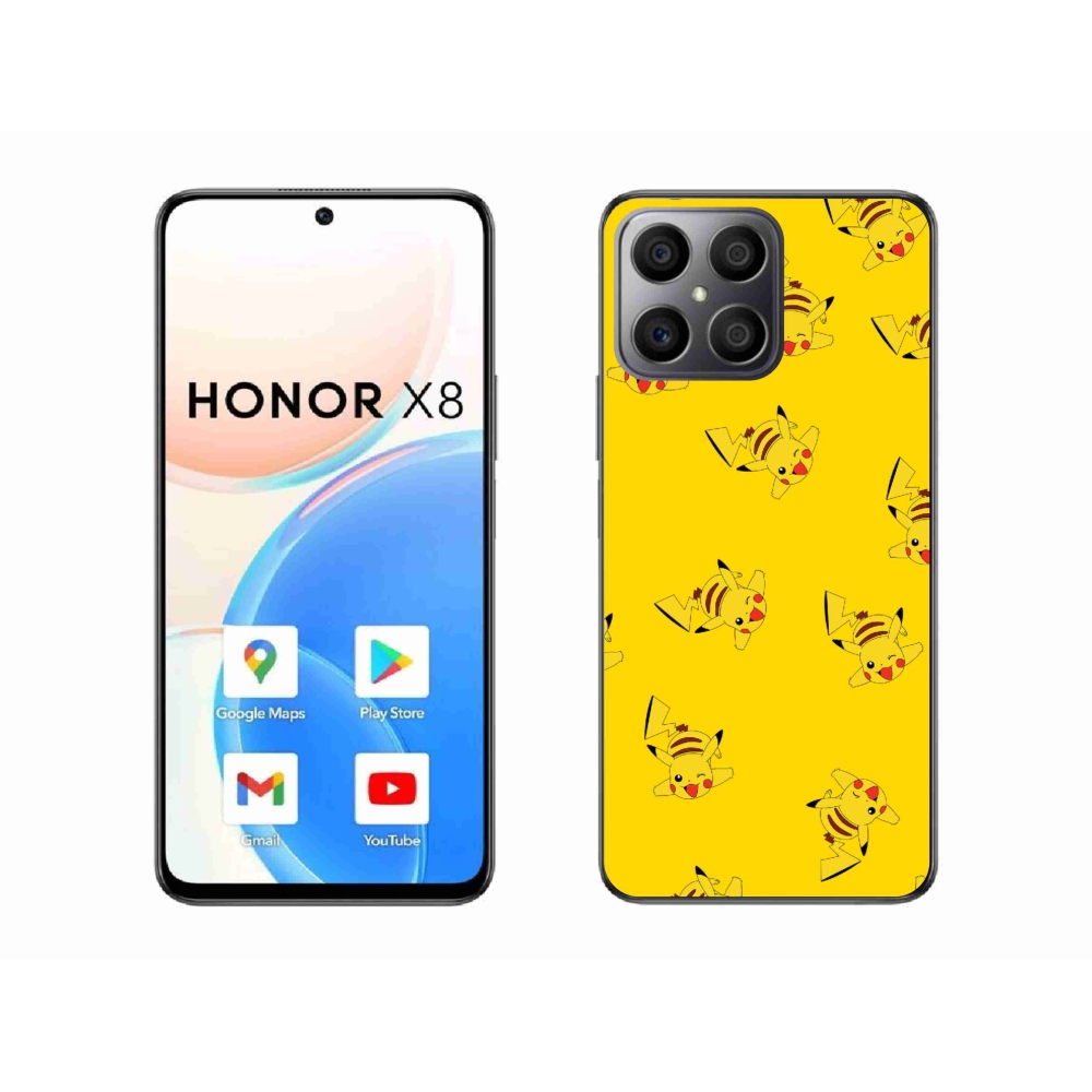 Zselés borítás mmCase a Honor X8-hoz - pikachu