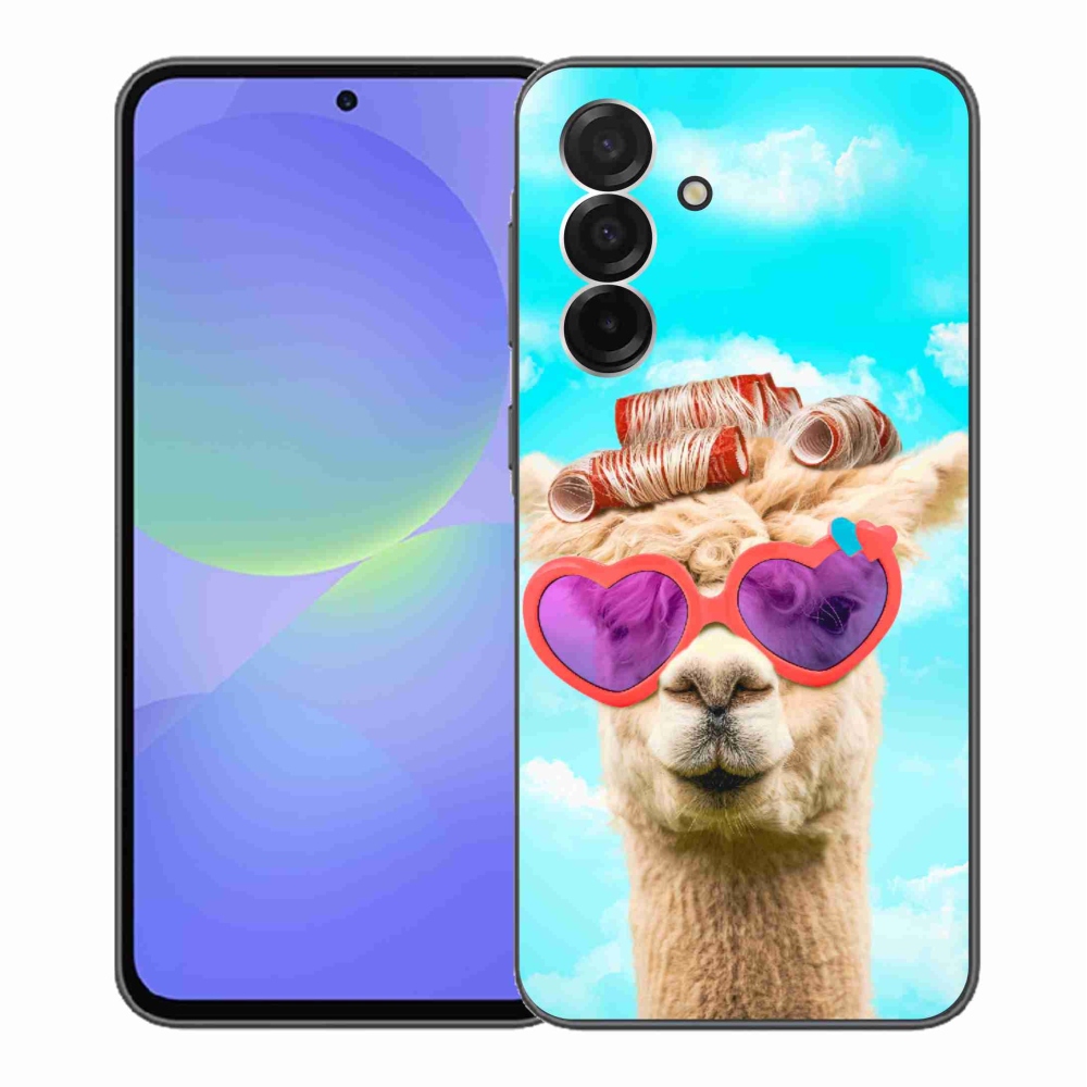 Zselés borítás mmCase Samsung Galaxy A36 5G - szemüveges láma