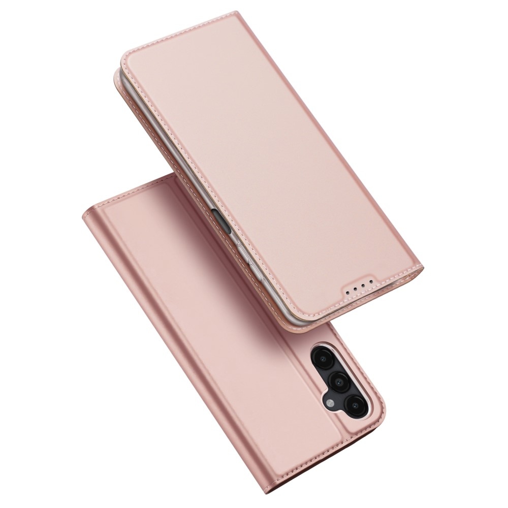 DUX könyv tok Samsung Galaxy A15 4G/5G készülékhez - rózsaarany színben