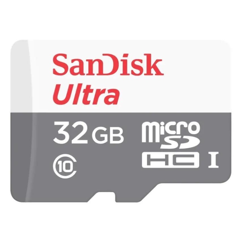 SanDisk Ultra microSDHC 32 GB 100 MB/s Class 10 UHS-I, Android nagysebességű memóriakártya SD adapterrel együtt