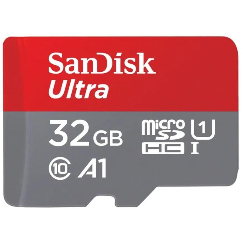 SanDisk Ultra microSDHC 32 GB 120 MB/s A1 Class 10 UHS-I, Android nagysebességű memóriakártya SD adapterrel együtt