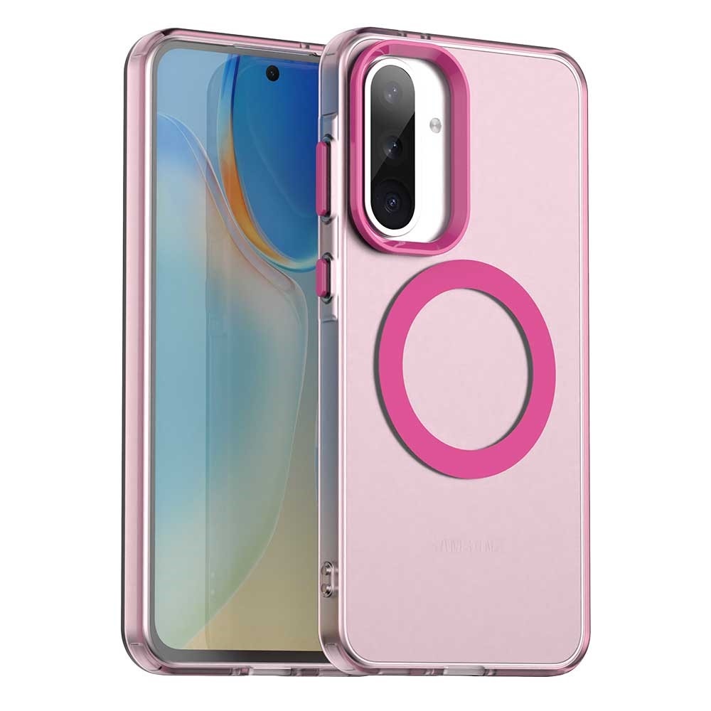 Candy zselés tok MagSafe Samsung Galaxy A36 5G/A56 5G - rózsaszínű