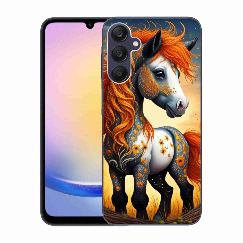 Zselés borítás mmCase Samsung Galaxy A25 5G - színes póni