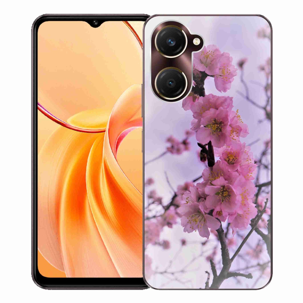 Gél borító mmCase a Vivo Y28s 5G-hez - virágok 7