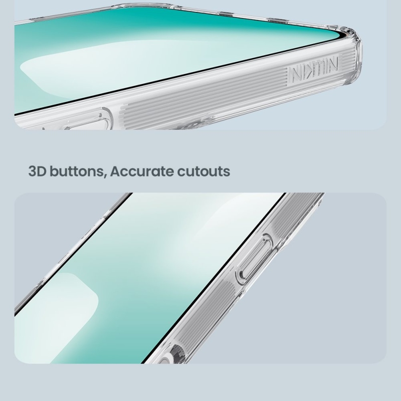 Nillkin Nature TPU PRO Cover for Apple iPhone 17 Pro Max átlátszó fekete