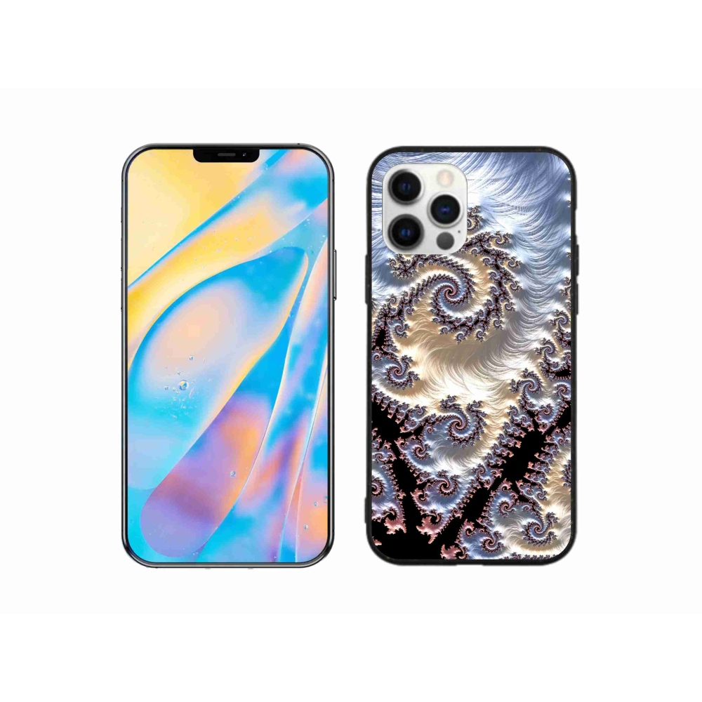 Gél borítás mmCase iPhone 12 készülékhez - absztrakt motívum 22