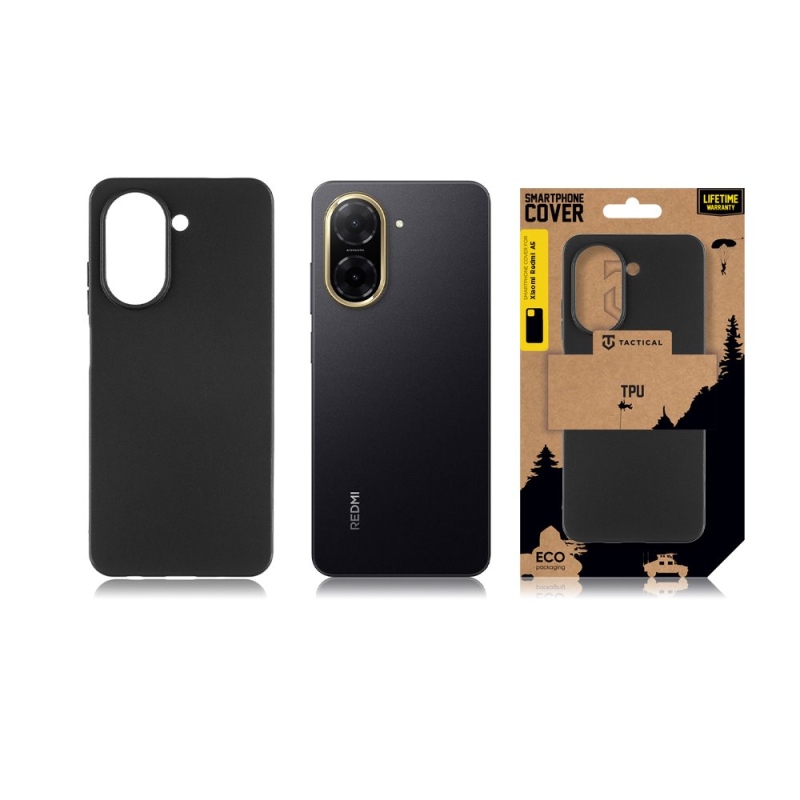Taktikai TPU borítás a Xiaomi Redmi A5 4G-hez Fekete