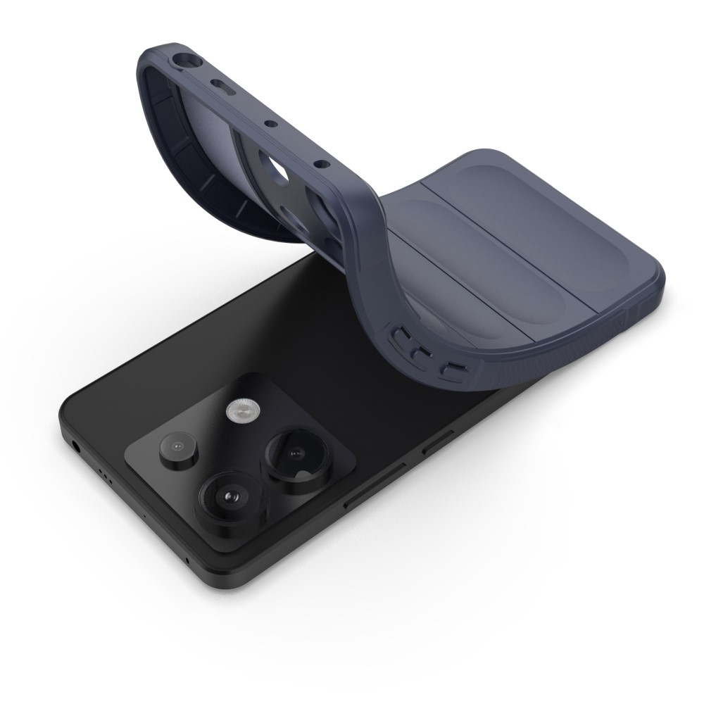 Rugg tartós zselés tok Xiaomi Redmi Note 13 Pro 5G/Poco X6 5G - sötétkék
